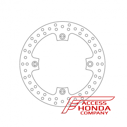 Передний тормозной диск Ferodo для мотоцикла Honda