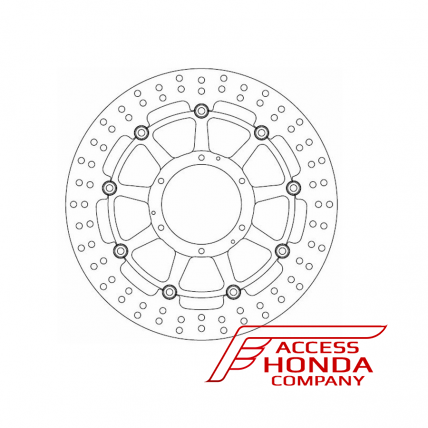 Передний тормозной диск Ferodo для мотоцикла Honda CBR1000RR 2006-2007 / VTR1000 2000-2004
