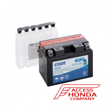 Аккумулятор EXIDE ETZ14-BS для мотоциклов Honda