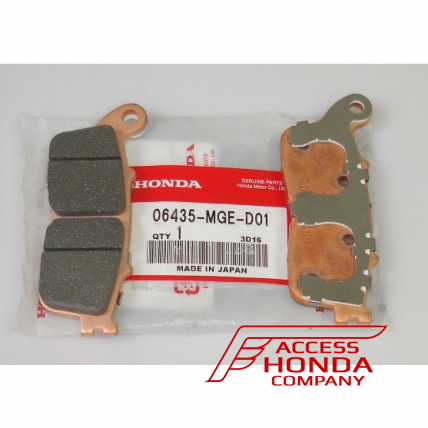 Оригинальные задние тормозные колодки для мотоцикла Honda 06435MGED02 (06435-MGE-D02)