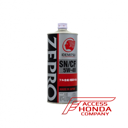 Масло моторное IDEMITSU ZEPRO EURO SPEC  5W40 SN/CF 