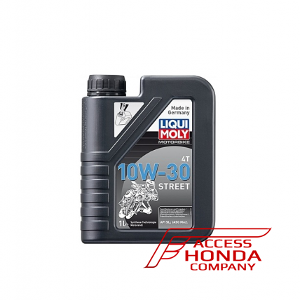 Масло моторное (HC-синтетика) Liqui moly Motorbike 4T Street 10W-30