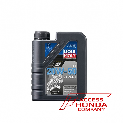 Масло моторное (Минеральное) Liqui moly Motorbike 4T Street 20W-50