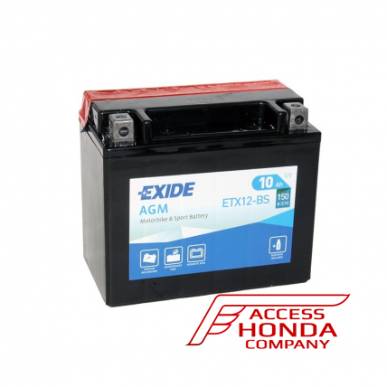 Аккумулятор EXIDE ETX12-BS для мотоциклов Honda