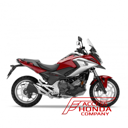 Задняя облицовочная панель (правая) / обтекатель хвоста для Honda NC750X 2016- (Color: Красный, R342C, Candy Prominence Red)