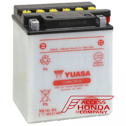 Оригинальная аккумуляторная батарея YB14L-B2 31500MW7601 (31500-MW7-601) 