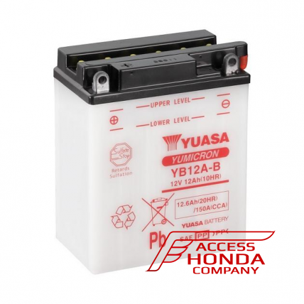 Оригинальная аккумуляторная батарея Yuasa YB12A-B 31500ML7673 (31500-ML7-673)