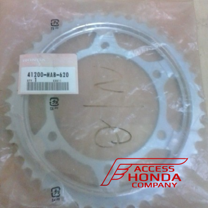 Оригинальная ведомая звезда HONDA  41200MAB620 (41200-MAB-620)