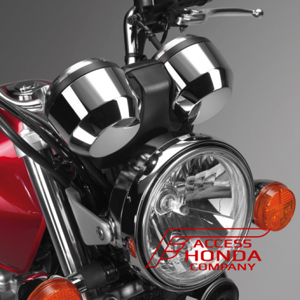 Оригинальные хромированные накладки на приборную панель для мотоцикла Honda CB1100 '10-'14 08F72MGCD30 (08F72-MGC-D30) (кроме версии EX)