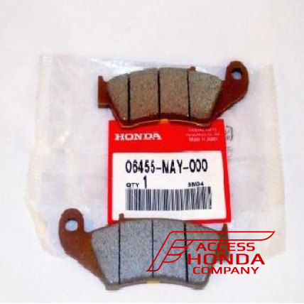 Оригинальные колодки тормозные передние для мотоцикла HONDA 06455MAY000 (06455-MAY-000)