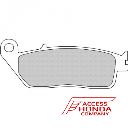 Оригинальные колодки тормозные передние для мотоцикла HONDA 06455MAB405 (06455-MAB-405)