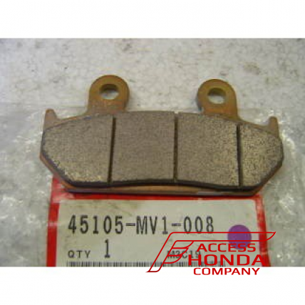 Оригинальная передняя тормозная колодка для мотоцикла Honda 45105MV1008 (45105-MV1-008)