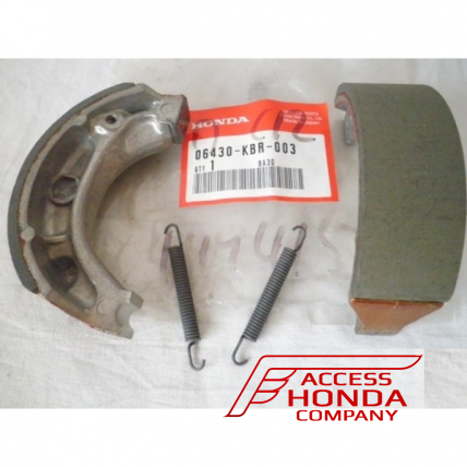 Оригинальные колодки тормозные задние для мотоцикла HONDA 06430KBR003 (06430-KBR-003)