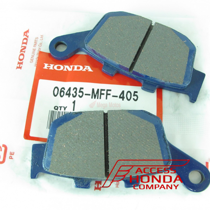 Оригинальные колодки тормозные задние для мотоцикла HONDA 06435MFF405 (06435-MFF-405)