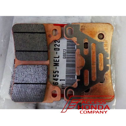 Оригинальные передние тормозные колодки для мотоцикла Honda 06455MELD21 (06455-MEL-D21)