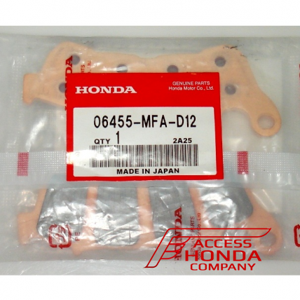 Передние тормозные колодки для мотоцикла Honda (06455-MFA-D13)