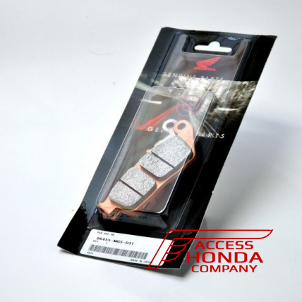 Оригинальные колодки тормозные передние для мотоцикла Honda 06455MGSD32 (06455-MGS-D32)