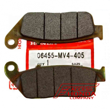 Оригинальные передние тормозные колодки для мотоцикла Honda 06455MV4405 (06455-MV4-405)