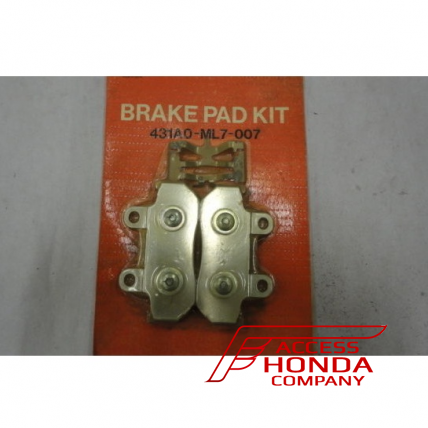 Оригинальные задние тормозные колодки для мотоцикла HONDA 431A0ML7007 (431A0-ML7-007)