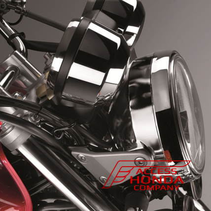 Оригинальный хромированный корпус фары для мотоцикла Honda CB1100 '10-'14 08F71MGCD30 (08F71-MGC-D30) (кроме версии EX)