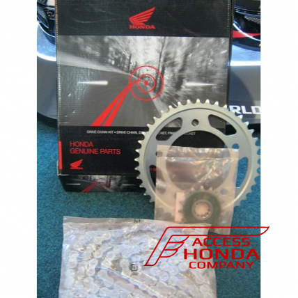 Оригинальный комплект из цепи и звёзд Honda 06406MFAD01 (06406-MFA-D01) 