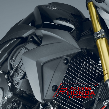 Оригинальный комплект накладок на радиатор для мотоцикла Honda CB1000R/RA '08-'15 08F62MFN820 (08F62-MFN-820)