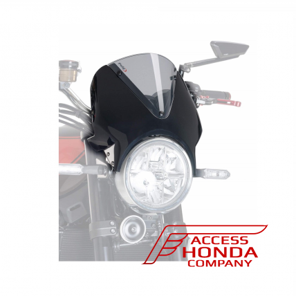Передний обтекатель (Черный матовый) Puig с ветровым стеклом для Honda CB1100EX 2017-