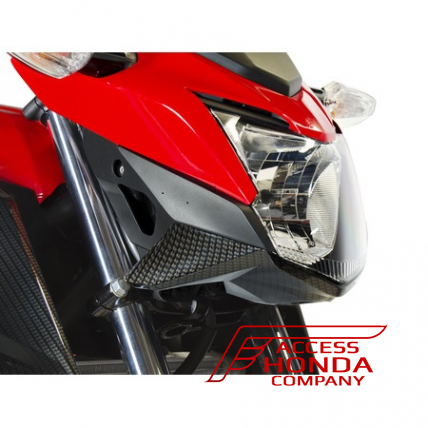 Накладка переднего обтекателя (под карбон) для Honda CB300F