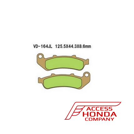 Тормозные колодки VESRAH VD 164JL для мотоциклов Honda